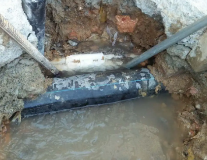 玛纳斯测漏水之水管漏水